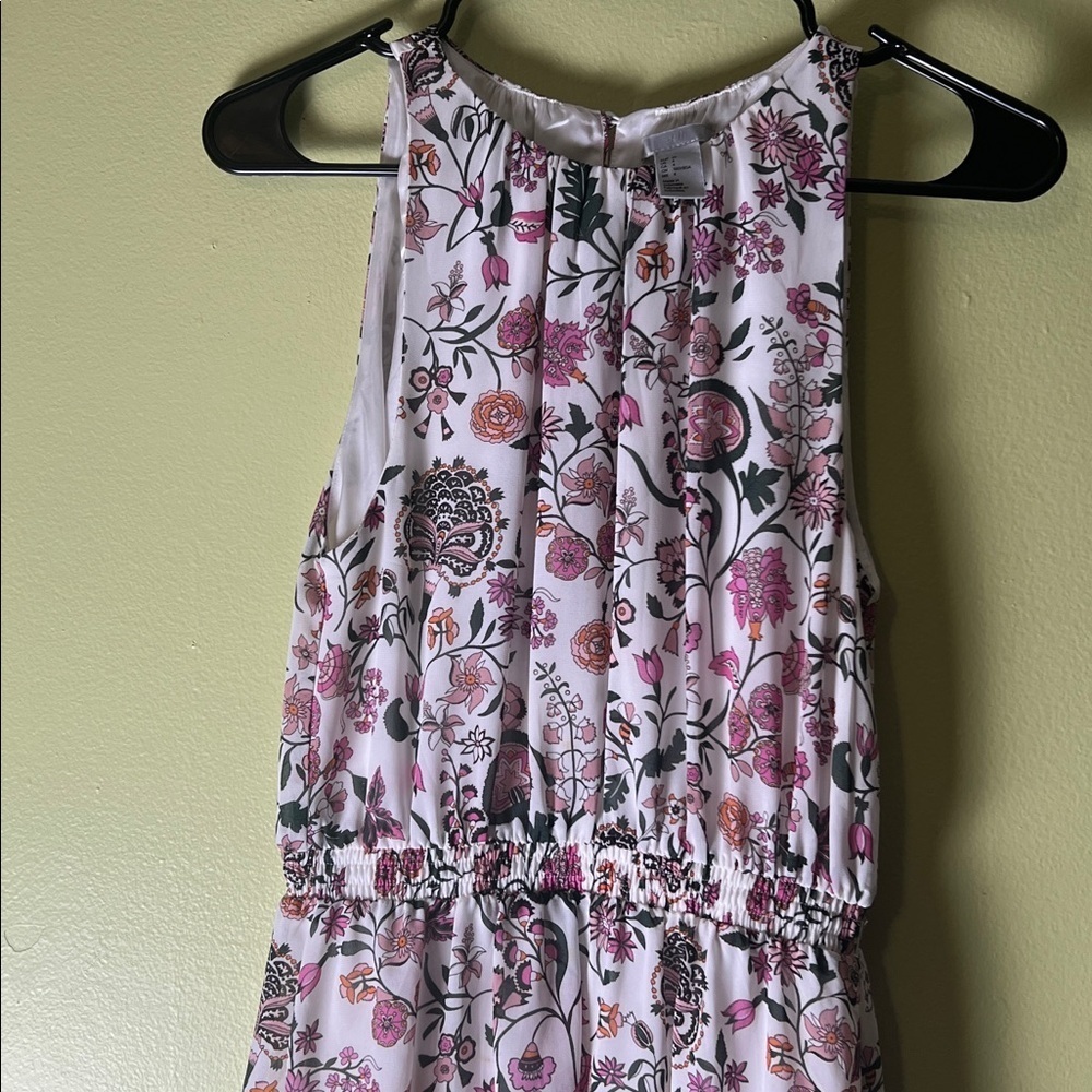 H&M Pink Floral High Low Dress - Picture 3 of 6